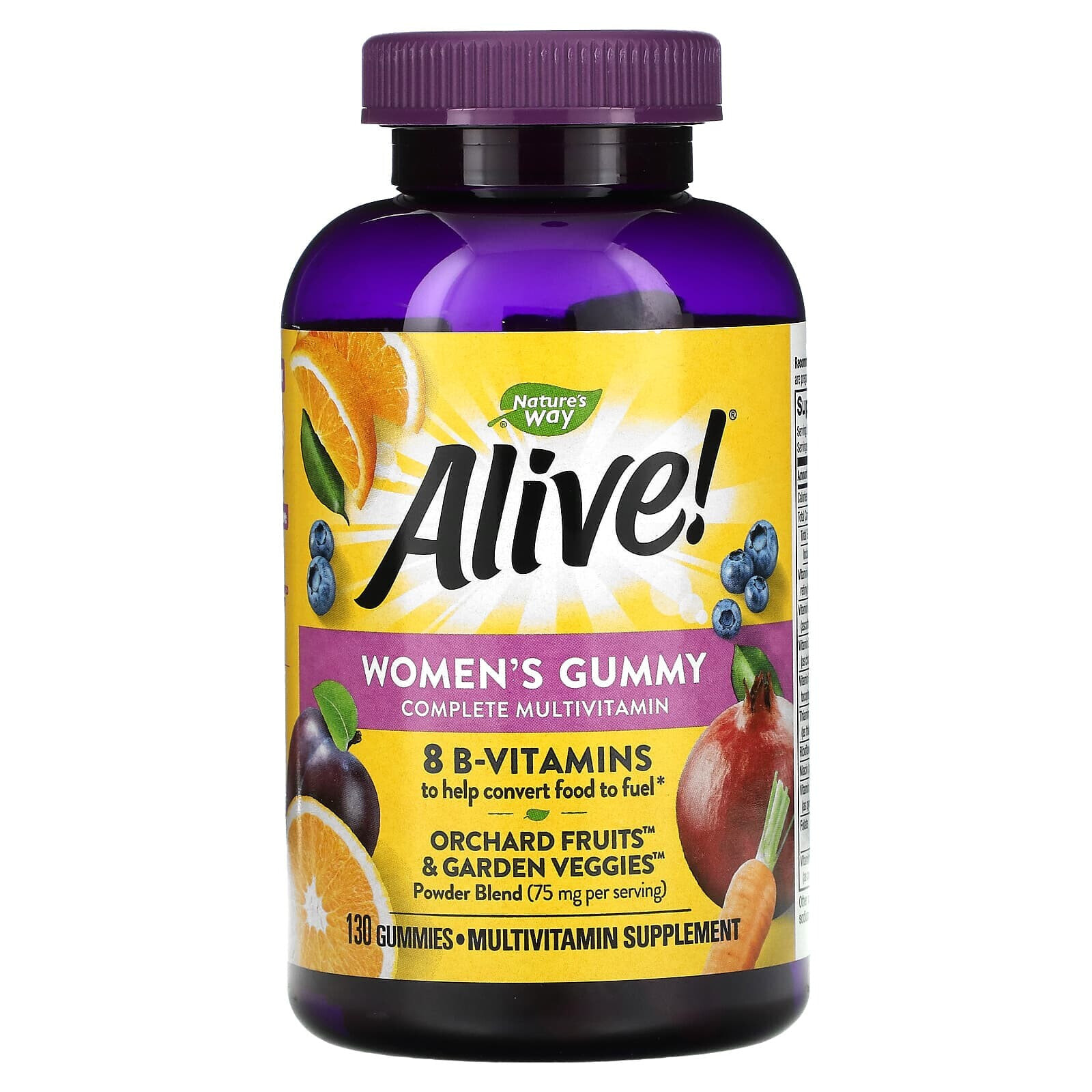 Alive! Women's Gummy Multivitamin, Mixed Berry Flavor, 60 Gummies