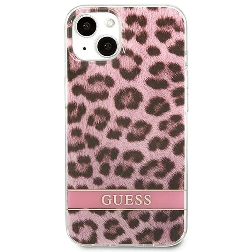 GUESS Guhcp13Shsleop iPhone 13 Mini 5.4 Leopard phone case