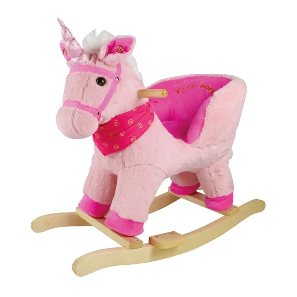 SPORT ONE Wooden Rocking Unicorn