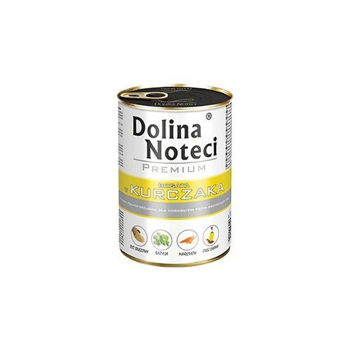 Wet food Dolina Noteci Premium Chicken Veal Pig 400 g