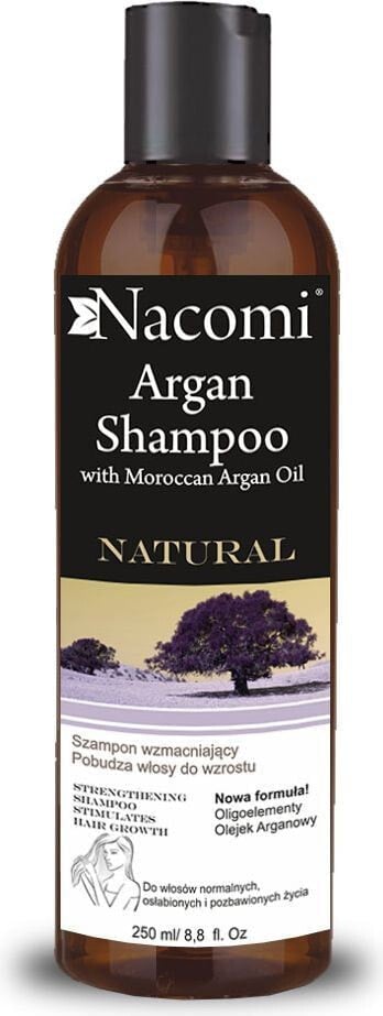 Nacomi Szampon  Укрепляющий шампунь с аргановым маслом  250 мл