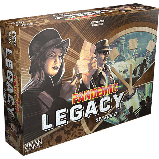 Z-Man Games Pandemic Legacy: Season 0 Взрослые Семейная настольная игра на немецком языке,ZMND0011,