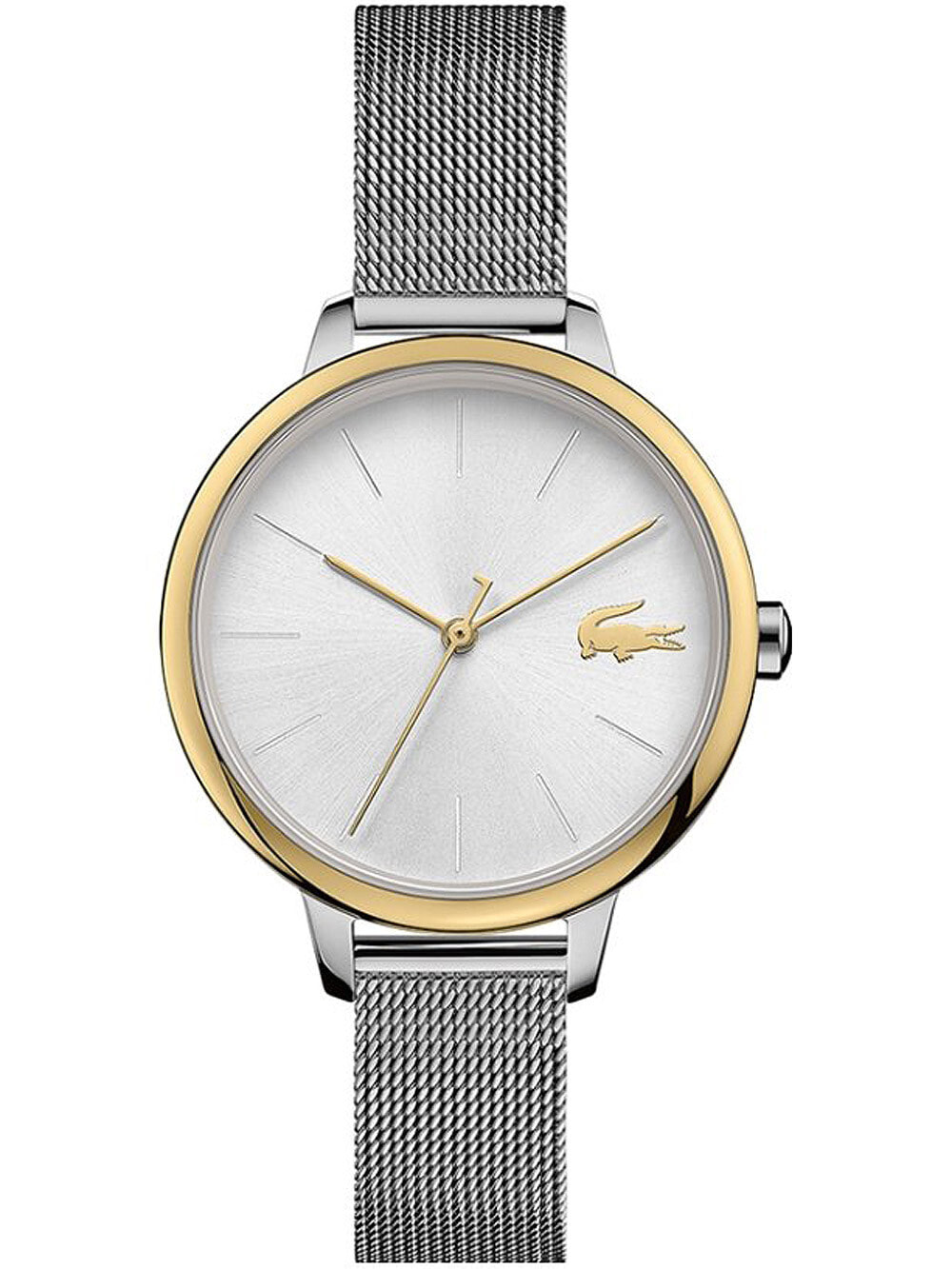 Женские наручные кварцевые часы Lacoste  ремешок из нержавеющей стали.