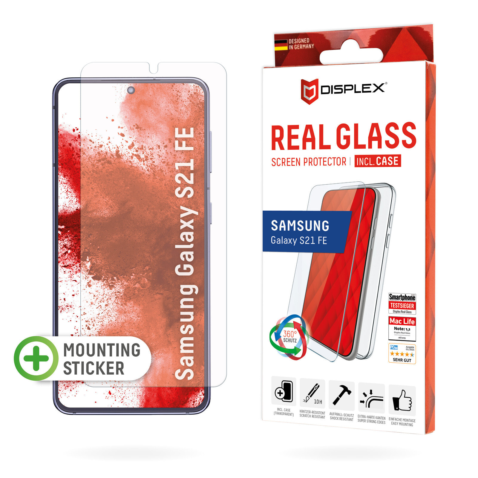Displex 01480 защитная пленка / стекло для мобильного телефона Samsung 1 шт