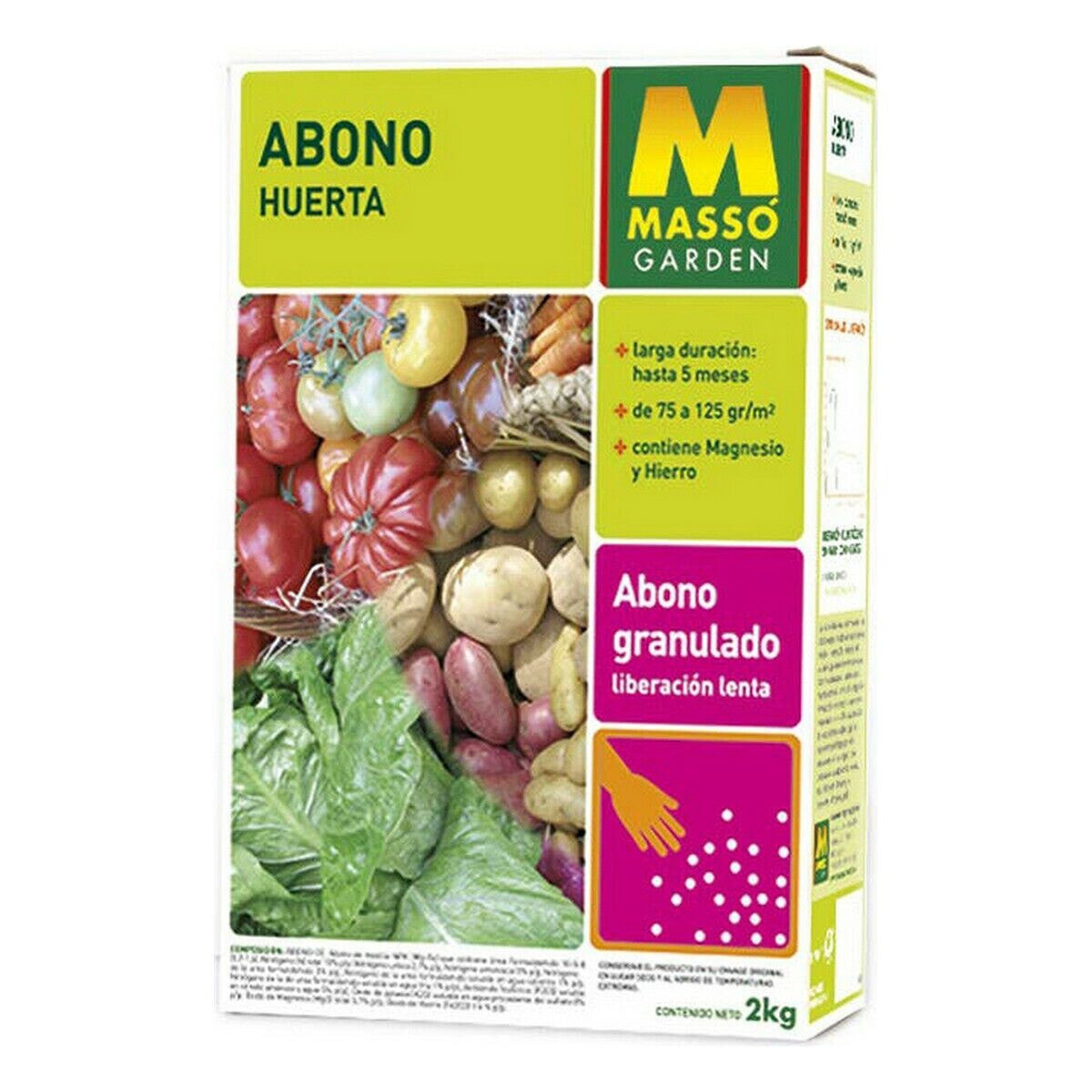 Non-organic fertiliser Massó Vegetables 2 Kg 2 L