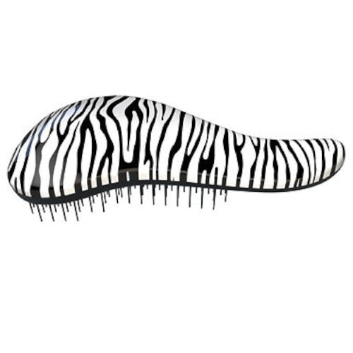 Расческа или щетка для волос Dtangler Hair brush with Zebra White handle