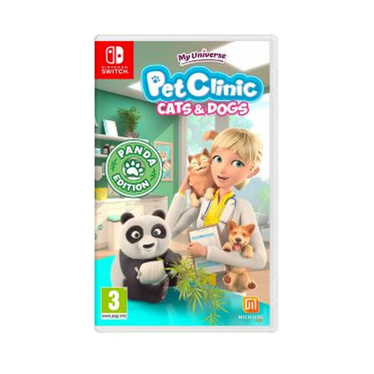 Видеоигра для Switch Microids My Universe: PetClinic Cats & Dogs - Panda Edition