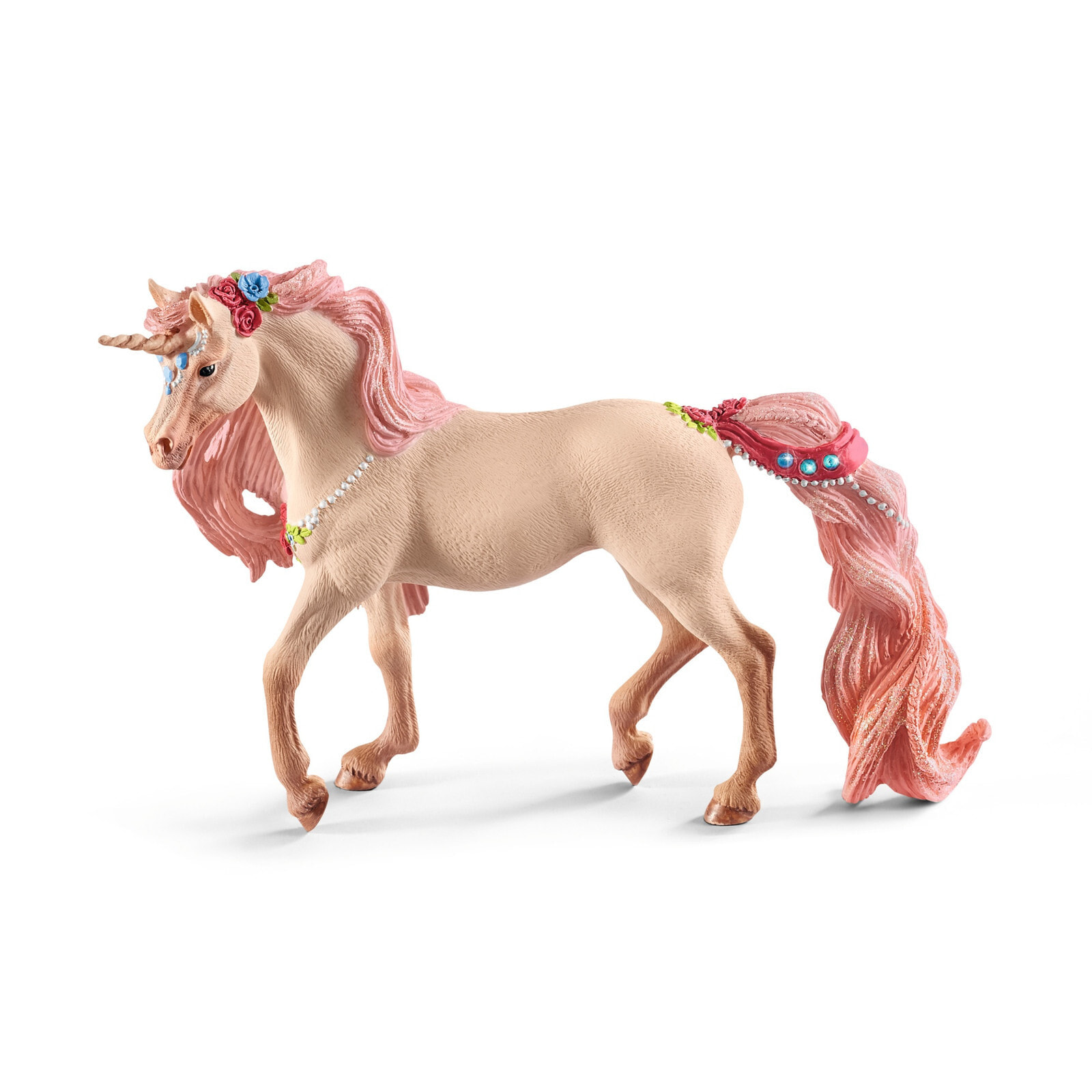 Фигурка Schleich Единорог с украшениями кобыла 70573