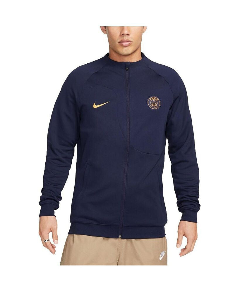 Nike men's Navy Paris Saint-Germain 2023/24 Academy Pro Anthem Full-Zip Jacket