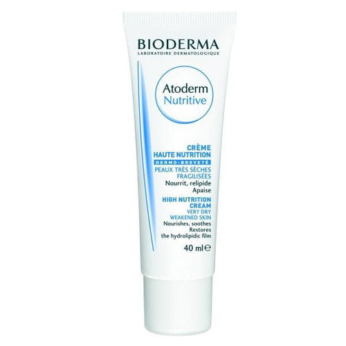 Bioderma Atoderm Nutritive Питательный успокаивающий крем для очень сухой и ослабленной кожи 40 мл