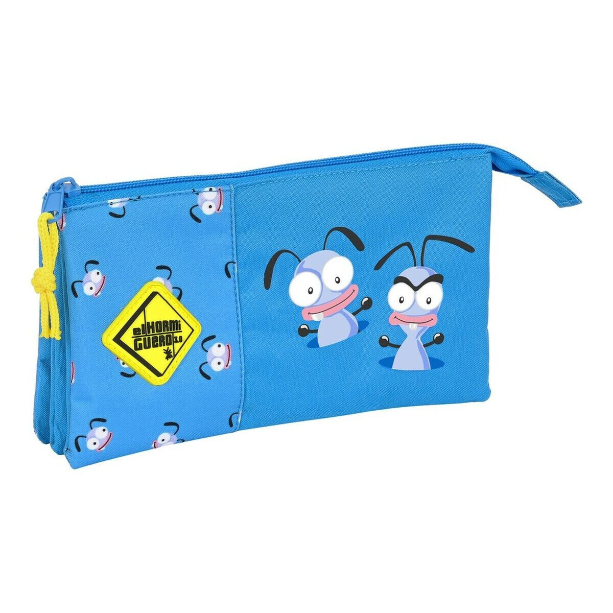 School Case El Hormiguero Blue (22 x 12 x 3 cm)