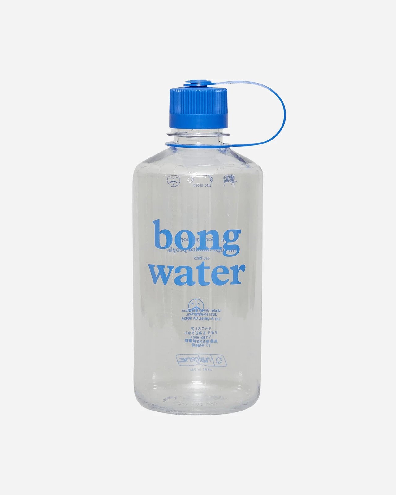 Narrow Mouth Bong Water Nalgene Bottle Clear