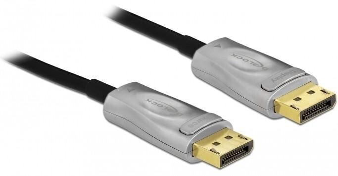 DeLOCK 85886 DisplayPort кабель 15 m Черный