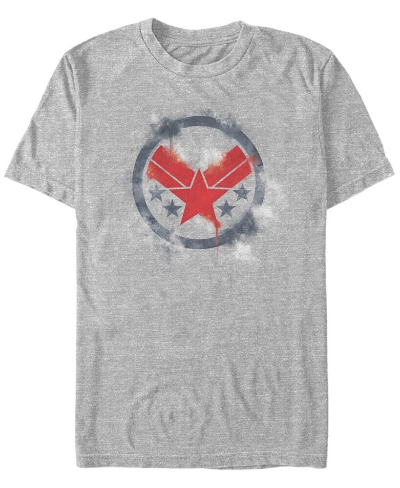 Fifth Sun marvel Men's Avengers Endgame War Machine Spray Paint Logo, Short Sleeve T-shirt