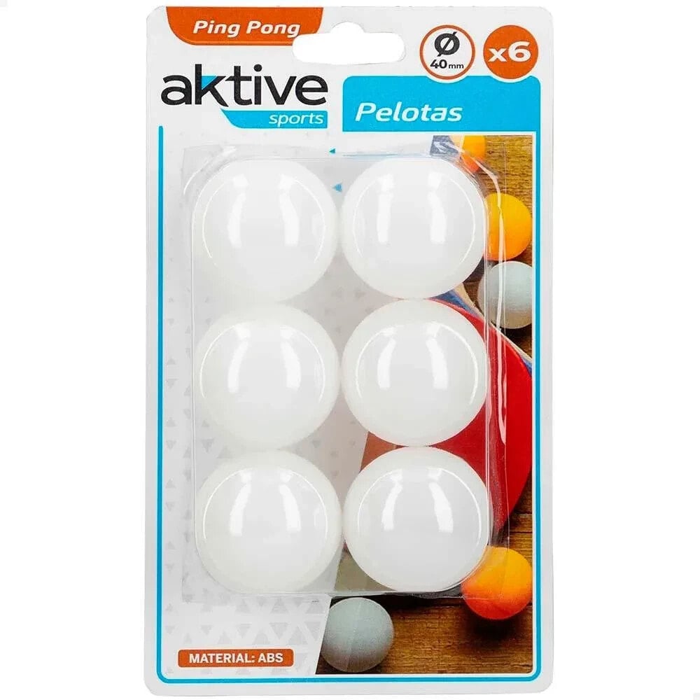 GENERICO Blister 6 Ping-Pong Balls