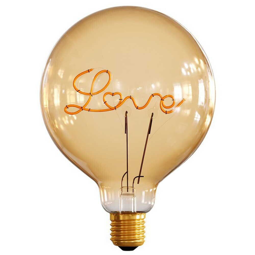 CREATIVE CABLES CBL700232 Love G125 E27 5W 250 Lumens 2000K Sphere LED Filament Bulb