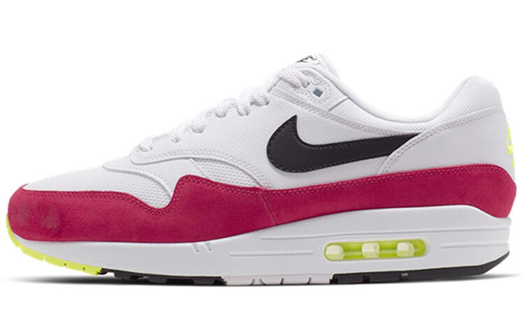 Nike Air Max 1 Rush Pink 低帮 跑步鞋 男款 白粉 / Кроссовки Nike Air Max AH8145-111