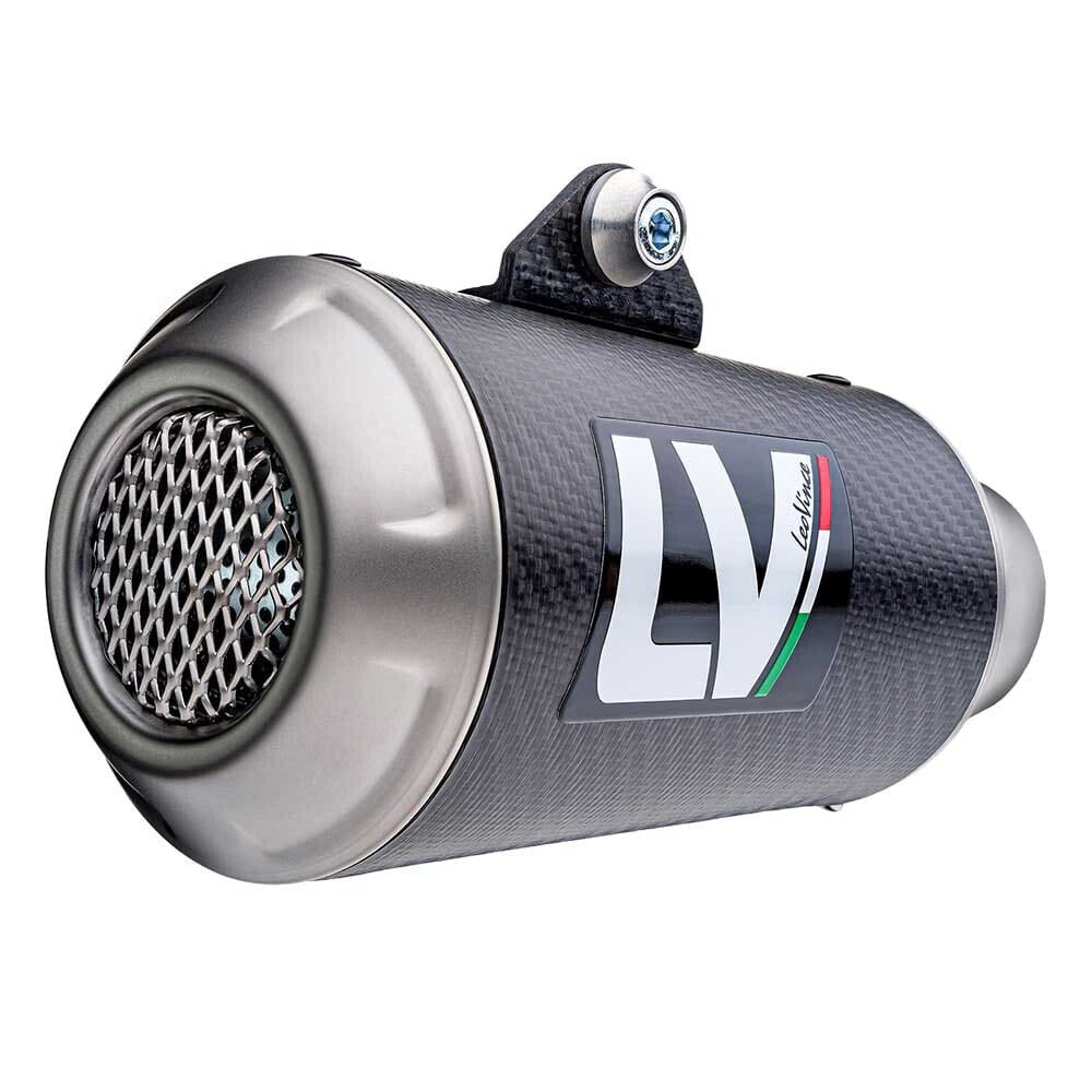 LEOVINCE LV-10 Husqvarna Ref:15242C Not Homologated Carbon&Stainless Steel Muffler