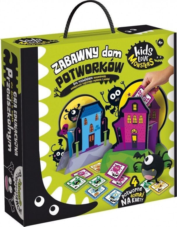 Lisciani Educational game Funny house of monsters