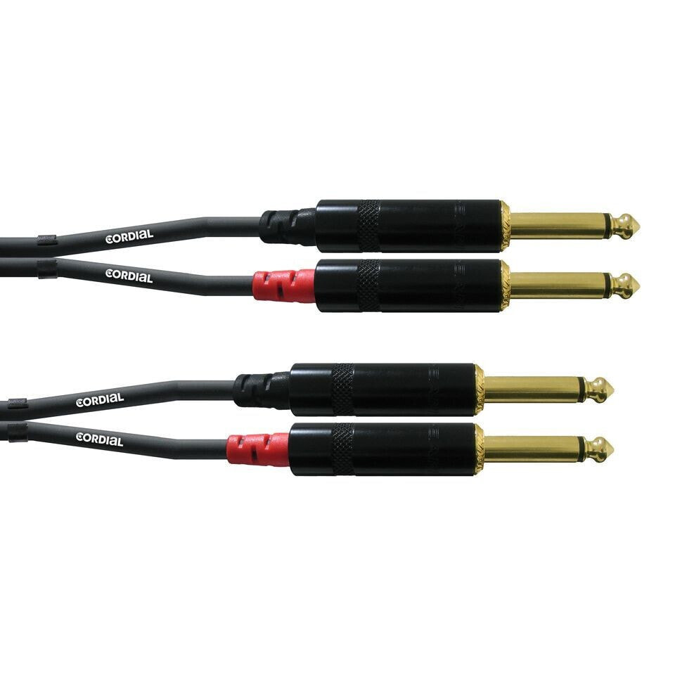 Cordial CFU 1.5 PP Twin Audio Cable 1,5 m Rean