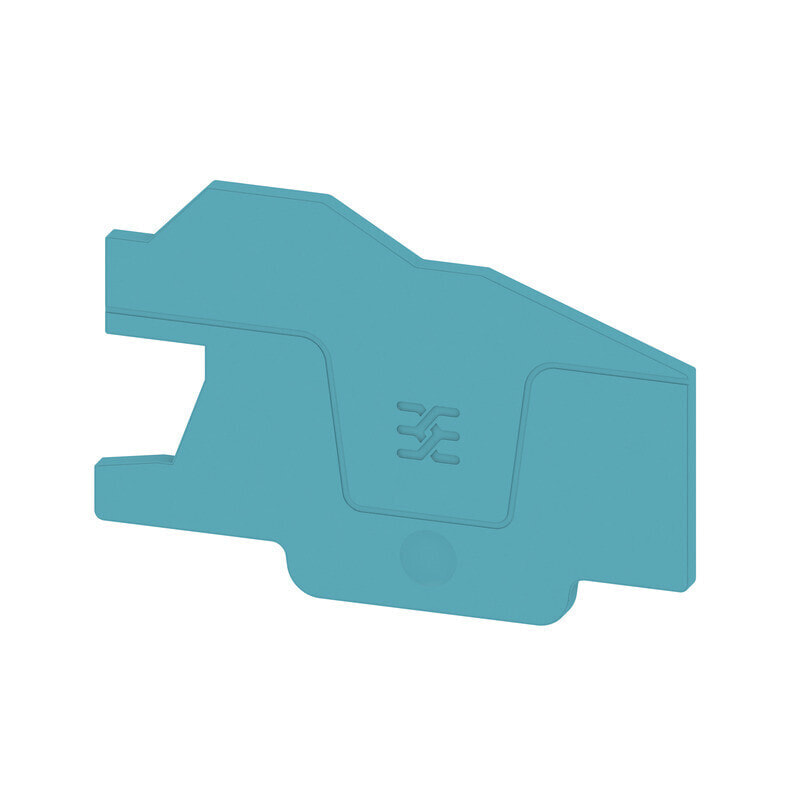 Weidmüller Abschlussplatte AEP ITB 2.5 BB NDT BL - Herstellerfarbe: Blau· Material: Wemid· Produktabmessung - Breite: 2.1 mm· Produktabmessung