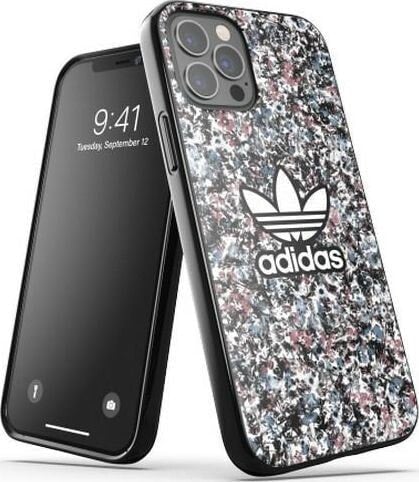 Чехол силиконовый с логотипом iPhone 12/12 Pro adidas