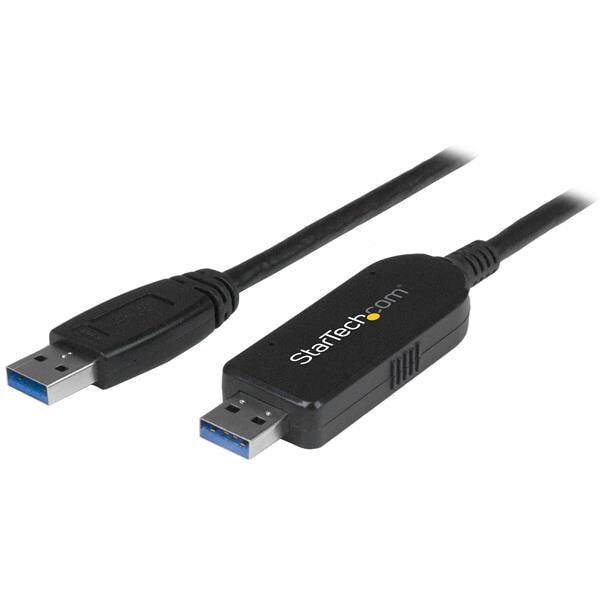 StarTech.com USB3LINK USB кабель 1,8 m 3.2 Gen 1 (3.1 Gen 1) USB A Черный