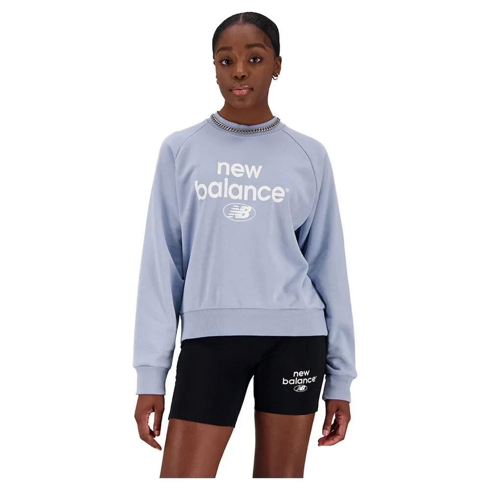 NEW BALANCE Essentials Reimagined Brushed Back Fleece Crewneck Sweatshirt