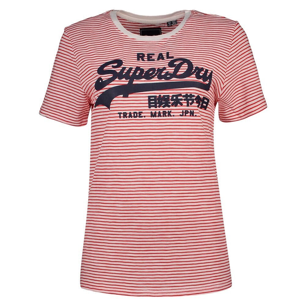 SUPERDRY Vintage Logo Stripe Short Sleeve T-Shirt