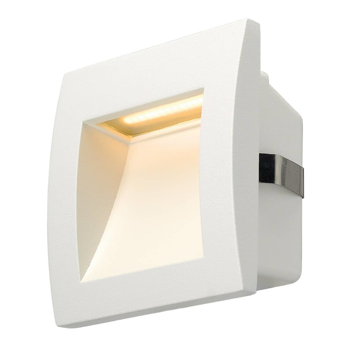 SLV DOWNUNDER OUT LED S - Outdoor wall lighting - White - Aluminium - IP55 - Facade - Garage - I