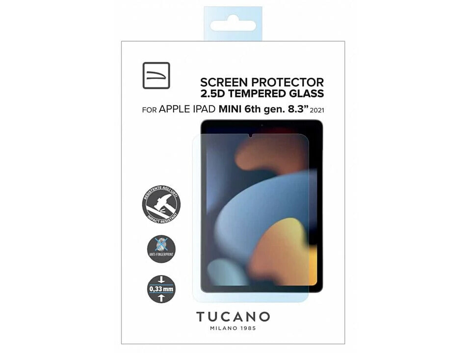 TUCANO Displayschutz 8.3 iPad Mini 6. Gen transpar