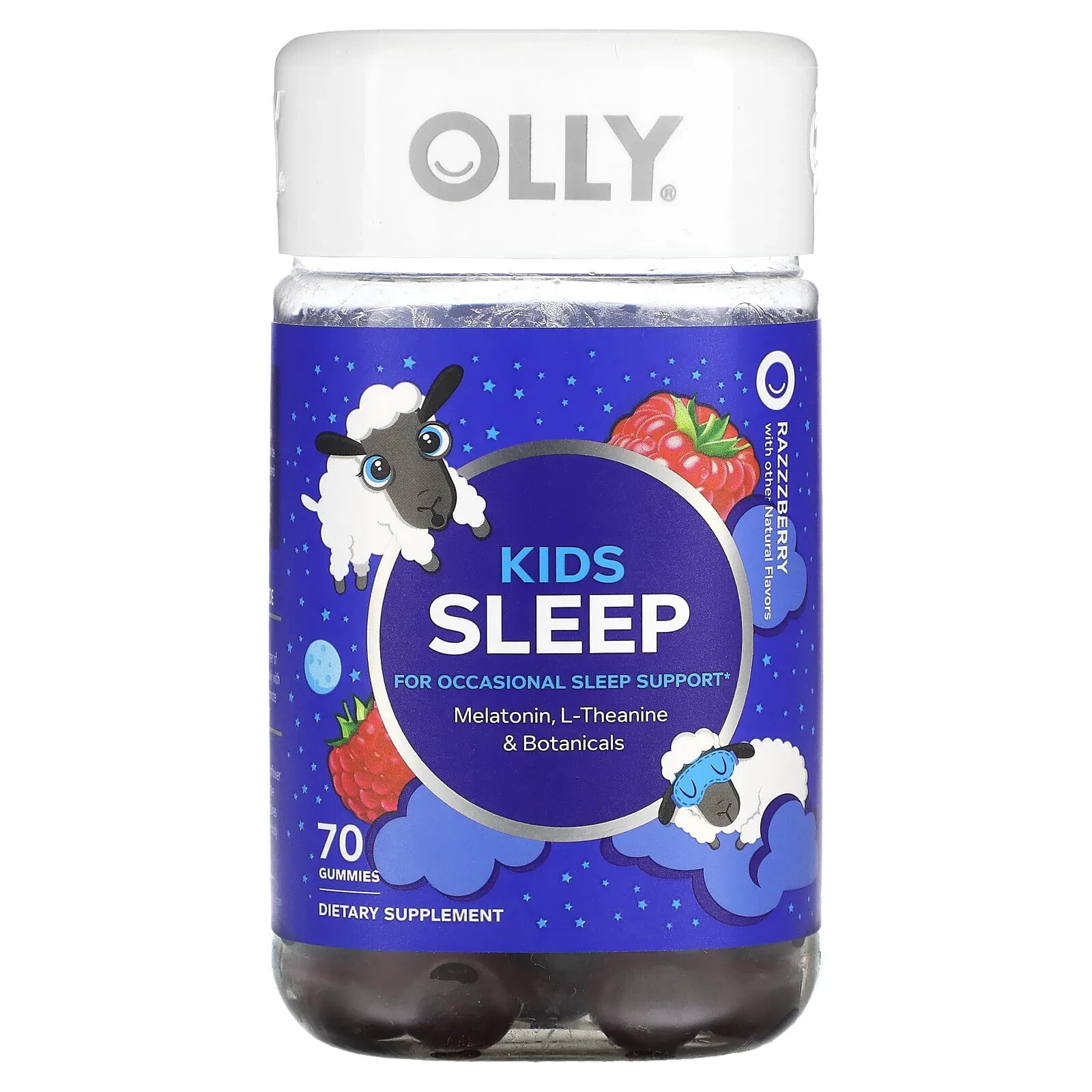 Kids Sleep, Razzzberry, 50 Gummies