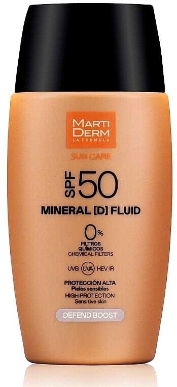 Sonnenschutz-Fluid - MartiDerm Sun Care Mineral (D) Fluid SPF 50+