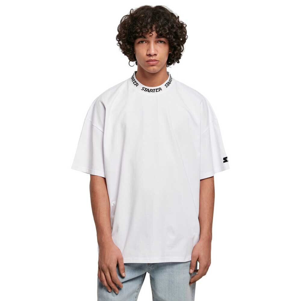 STARTER BLACK LABEL Jaquard Rib Short Sleeve T-Shirt