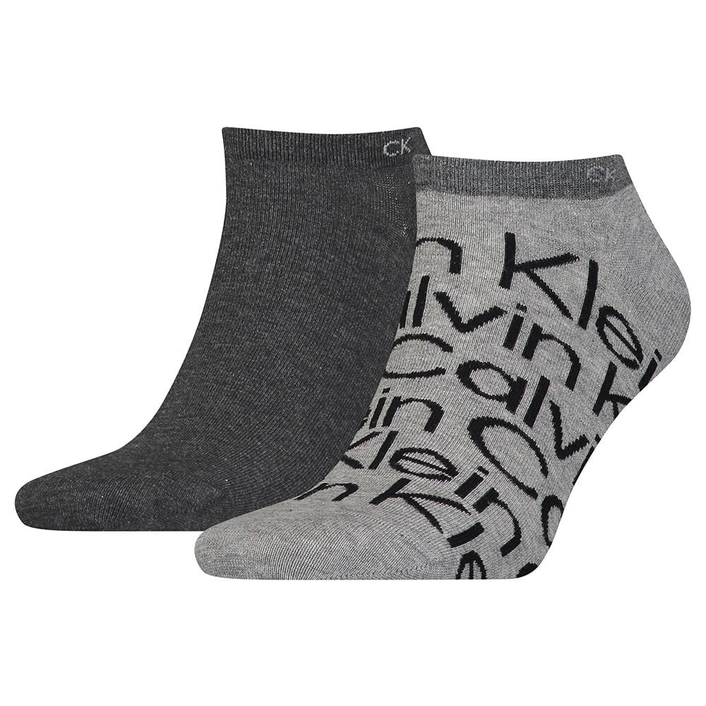 CALVIN KLEIN Sneaker All Over Print Socks 2 Pairs