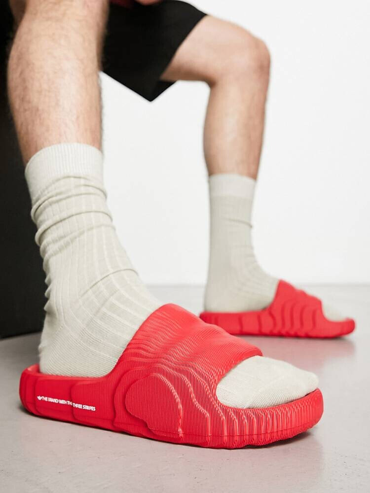 Adidas store adilette red