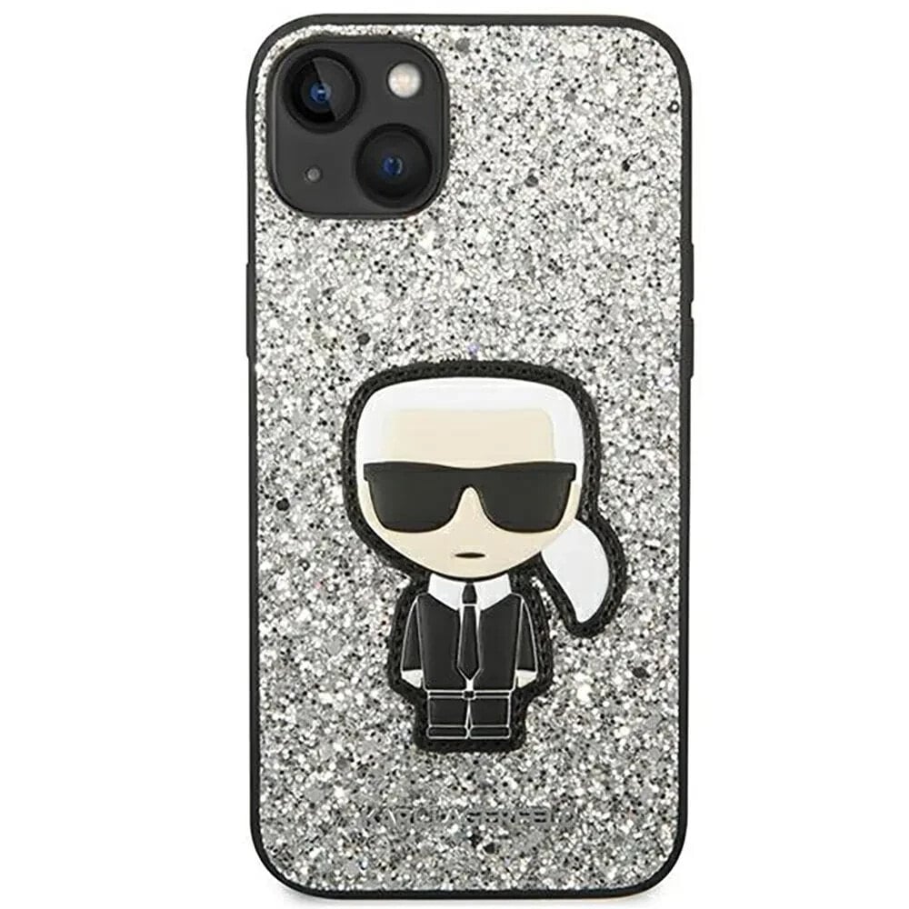 KARL LAGERFELD Klhcp14Sgfkpg iPhone 14.15.13 6.1 Flakes Ikonik phone case