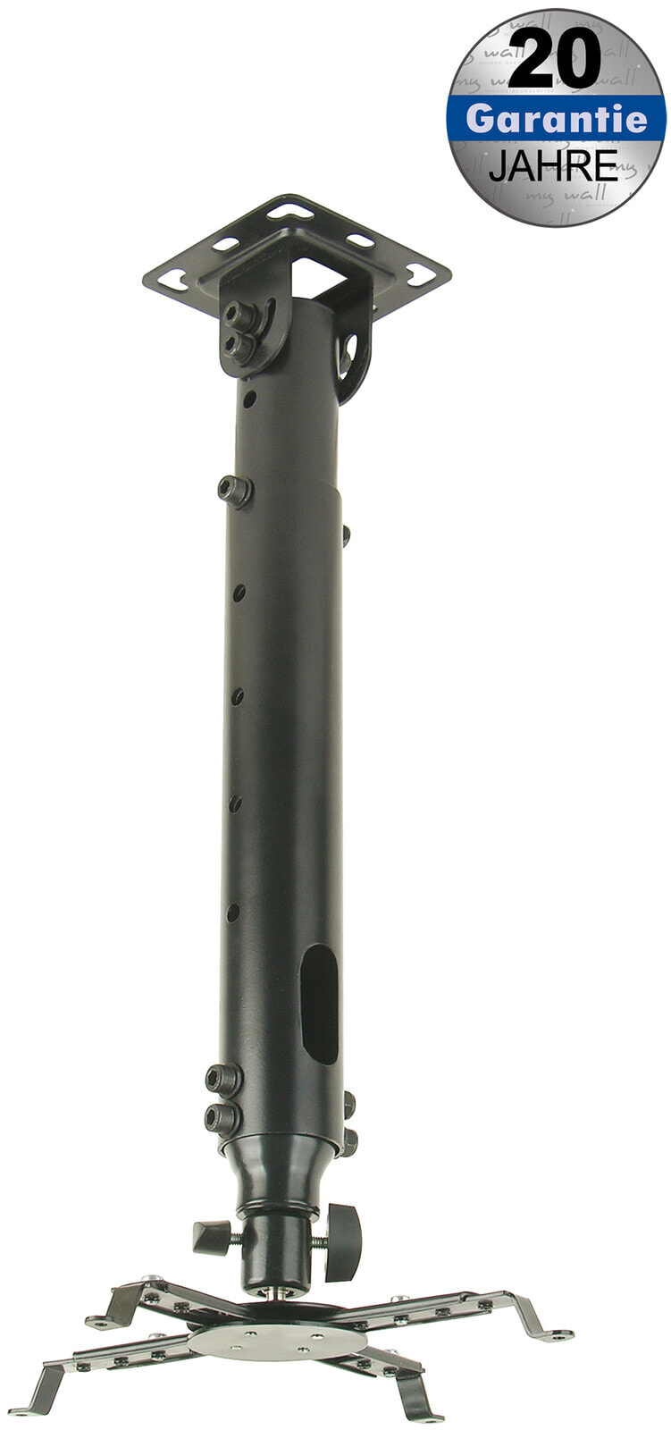 myWall H16-8SL - Ceiling - 20 kg - Black - Manual - 490 - 690 mm - 360°