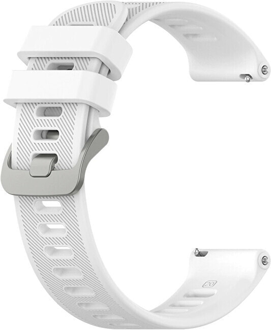 Ремешок или браслет для часов 4wrist Řemínek pro Garmin Forerunner - White