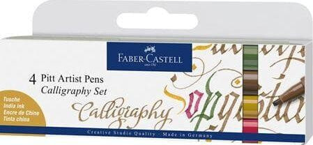 Faber-Castell Set for calligraphy 4 colors