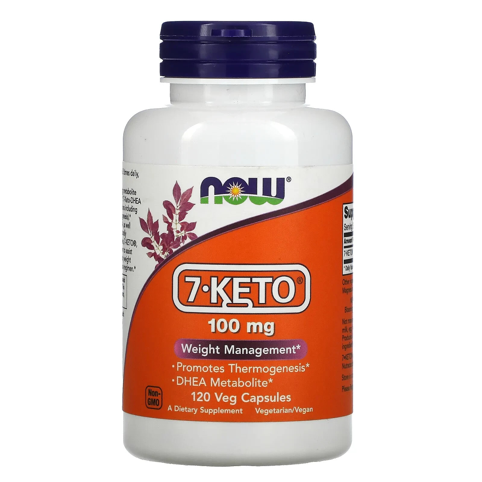 NOW Foods, 7-KETO, 25 mg, 90 Veg Capsules
