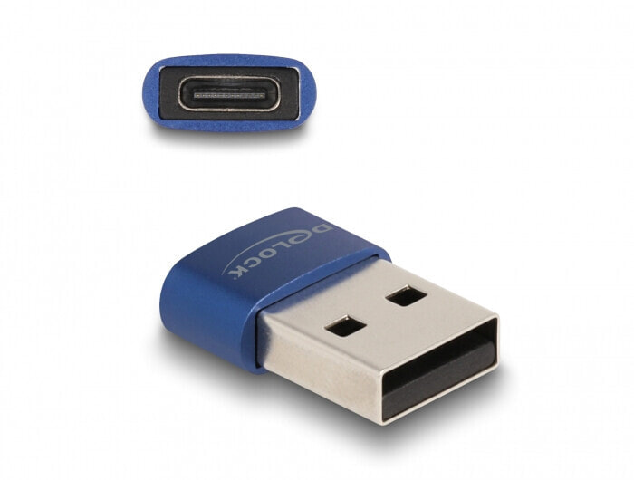 60051 - USB C - USB A - Blue