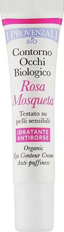 Creme für die Augenpartie - I Provenzali Rosa Mosqueta Organic Eye Contour Cream