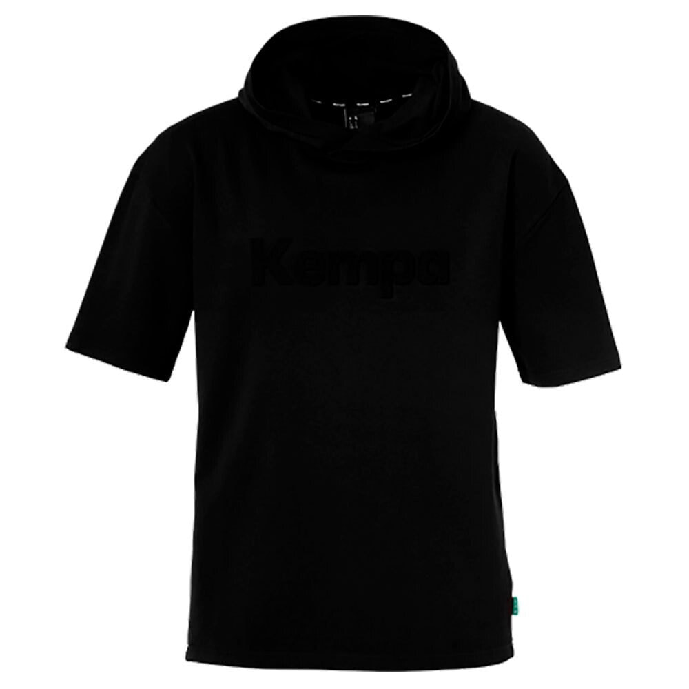 KEMPA Black & White Hooded Short Sleeve T-Shirt