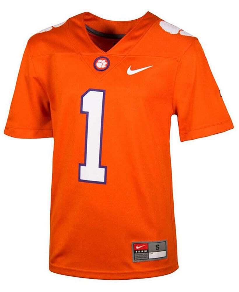 Nike clemson Tigers Replica Football Game Jersey, Little Boys (4-7)