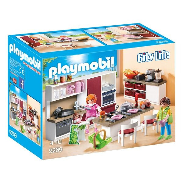 Игровой набор City Live Kitchen Playmobil Кухня 9269