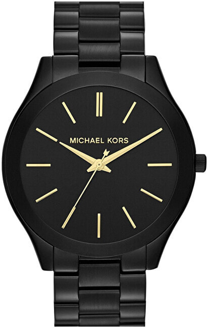 Мужские наручные часы с черным браслетом Michael Kors MK 3221