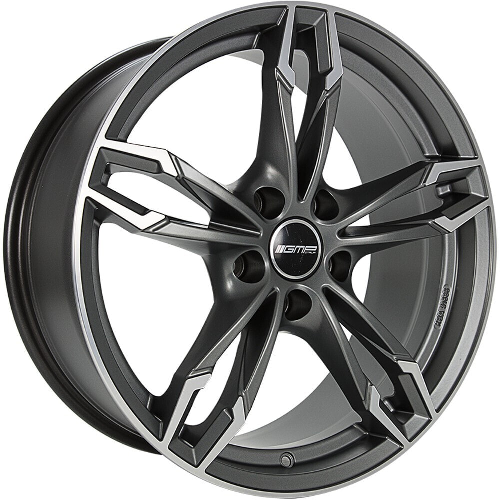 Колесный диск литой GMP Dea anthracite polished 9x18 ET44 - LK5/112 ML66.6