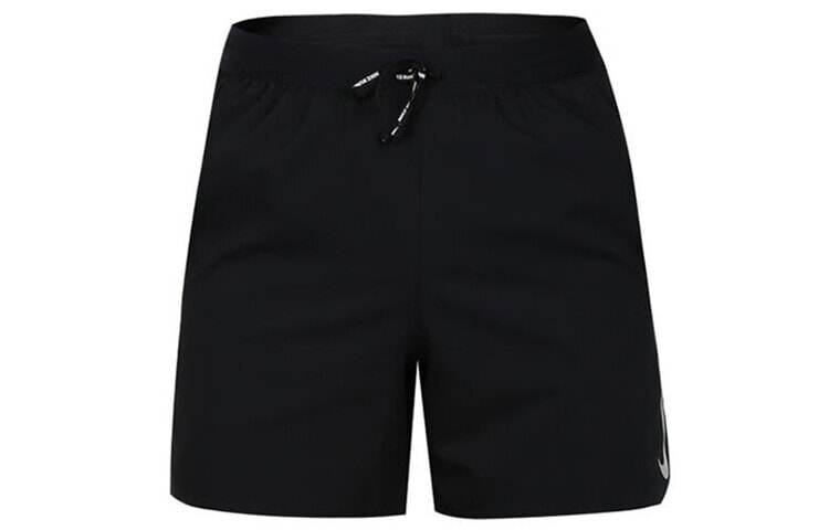 Nike 健身五分跑步短裤 男款 黑色 / Шорты Nike Trendy_Clothing Casual_Shorts AJ7778-010