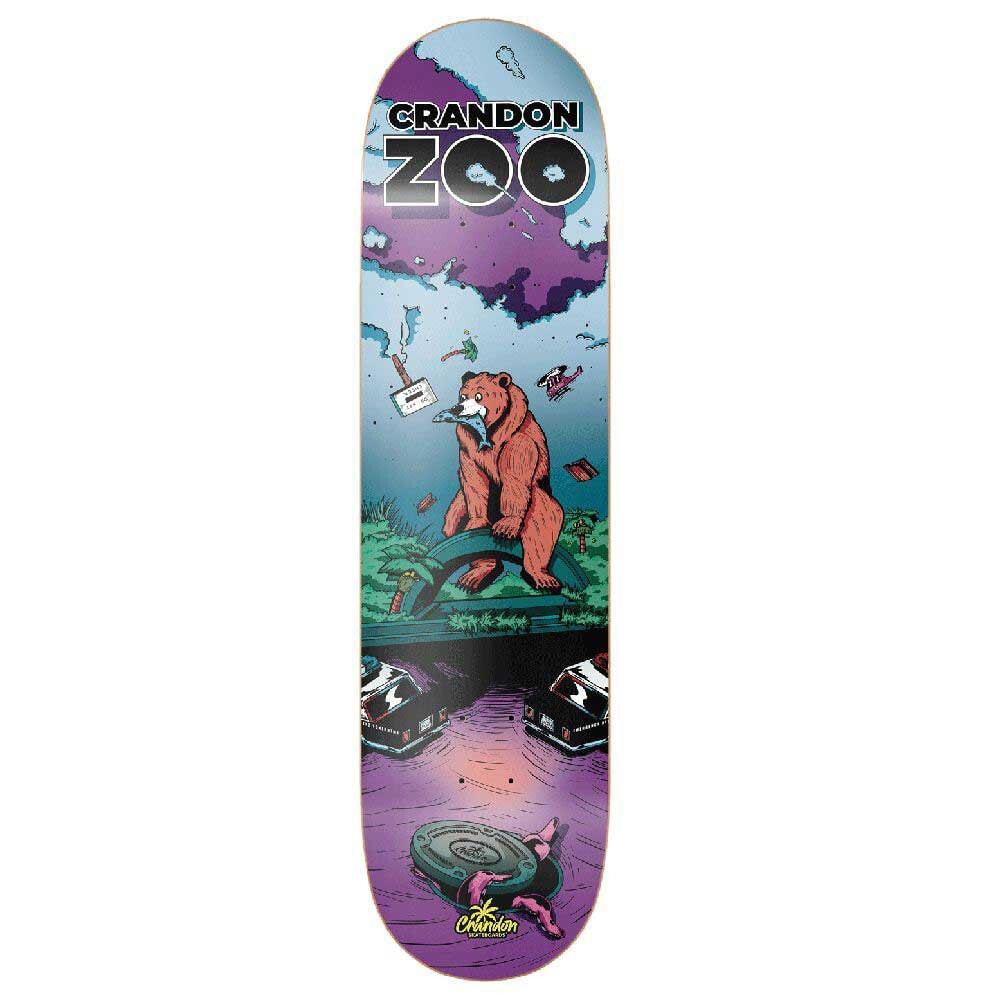 CRANDON Bear Deck + Grip Tape 8.25 Arce Canadadiense